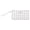Optic White, variant on Women's Jet Set Large Studded Pebbled Leather Wristlet Pouch (Daisy Yellow)