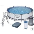 thumbnail image 1 of Alberca Redonda Bestway Steel Pro Max Azul Reforzada con PVC multicolor, 1 of 2