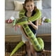 thumbnail image 2 of Animal de peluche MaoGolan, serpiente verde gigante, 3 m, con bebés y huevos, 2 of 6