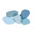 thumbnail image 2 of PELA 14x11 White Modern Wood Framed Museum Art Print Titled - Organic  Circles I, 2 of 4