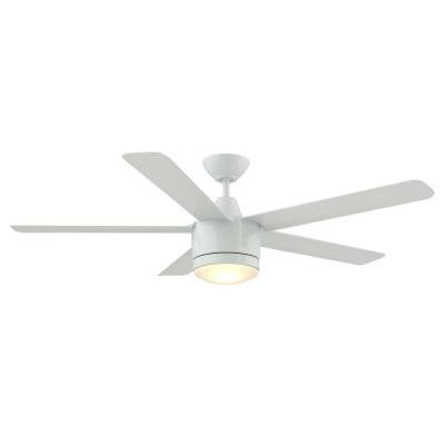 White 4.5 in Downrod for Home Decorators Merwry 52 in SW1422WH Ceiling Fan 