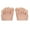 skin tone, variant on KUFptva 1 Pair Practice Fake Foot Flexible Movable Soft Silicone Fake Foot Prosthetic Manicure Tool for Nails Training Display