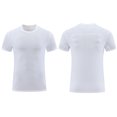 thumbnail image 4 of Men Shirt, Xunlbb Fashionable Men's Tight Fitting Drying Casual Round Neck Short Sleeved Top, 4 of 5