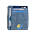 thumbnail image 1 of JUNWELL Slim Minimalist Front Pocket RFID Blocking Leather Wallets For Men And Women, 1 of 7