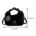 thumbnail image 2 of Bolso de moda para mujer y niña, bolso de piel sintética, correa de hombro ajustable, moda, 2 of 7