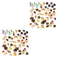 thumbnail image 2 of VONKY Realistic Miniature Food Collection Safe And Durable Kitchen Accessory For Food Enthusiasts Resin Food Drink SafeDurable 2Set, 2 of 6