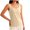 Beige, variant on Womens Fleece Lined Tank Tops Crew Neck Sleeveless Base Layer Undershirt for Cold Weather