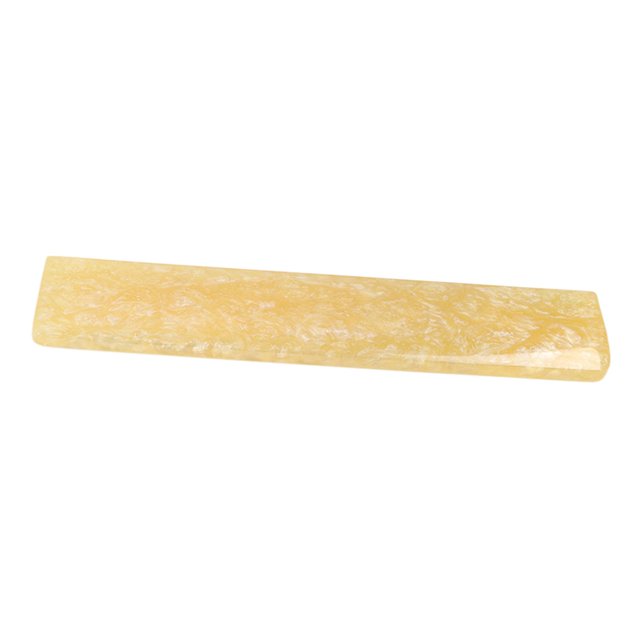 Almohadilla de resina para reposamuñecas escritura antideslizante para Amarillo grande Sunnimix Almohadilla para reposamuñecas con teclado