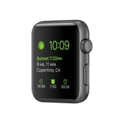 Apple Watch Series 1 - 42 mm - space gray aluminum - smart watch - Wi-Fi, Bluetooth - 1.06 oz - demo - try on