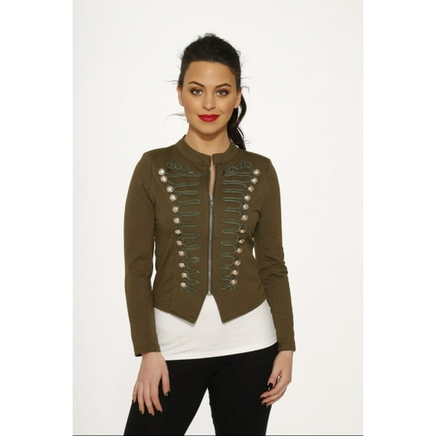 Olive Military Jacket