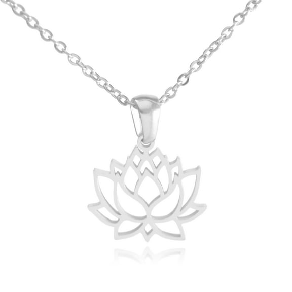 Lotus Pendant Necklace | Clayton Jewelry Labs