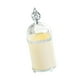 thumbnail image 5 of Tarro de almacenamiento Tenedor Contenedor de almacenamiento Decoración del hogar con tapa Cuchara de café Tenedor de postre borde de plata amarilla, 5 of 9