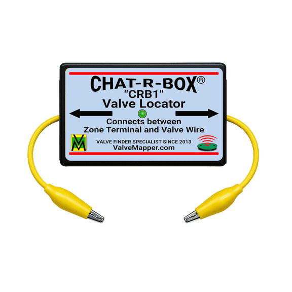 Sprinkler Valve Locator – Compatible with Hunter, Orbit, Irritrol, Weathermatic, K Rain, Rachio – Not for Toro – Rain Bird Requires Chat R Box PRO – CRB1