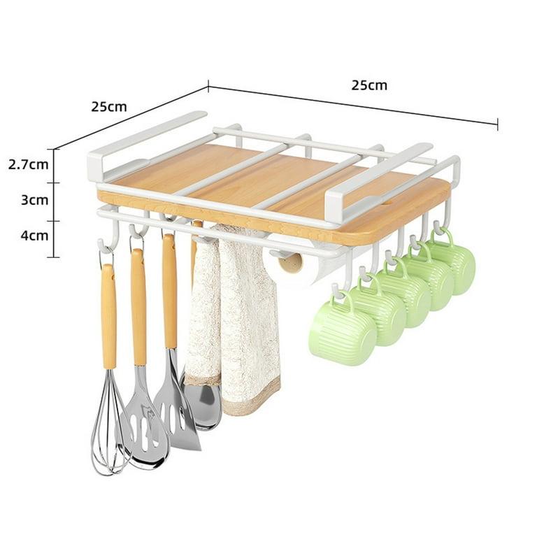 over Drying Rack Kitchen Storage Insert Frying Rack for Food Stainless Under Cabinet Hanging Shelf For Kitchen Under Cabinet Storage Shelf Kitchen Cabinet Organizer For Cabinets To Store Pot Walmart.c...
