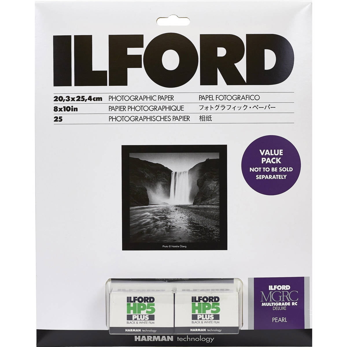 ILFORD Multigrade IV Resin Coated RC Deluxe 8