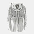 thumbnail image 6 of CAIXIA Crossbody Sling Bags For Women Boho Soft Studded Fringe Crossbody Phone Messenger Purse, Casual Daily Shoulder Sling Bag, 6 of 7