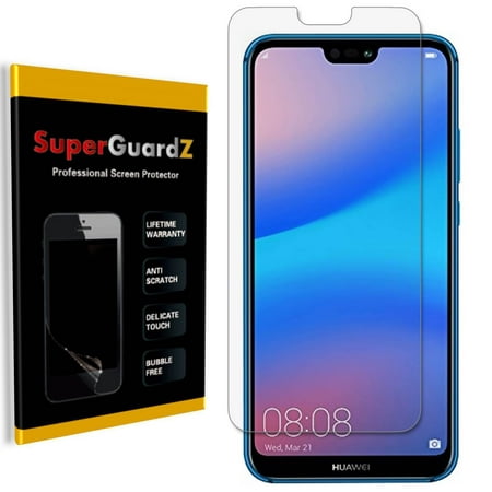 [8-Pack] For Huawei P20 Lite SuperGuardZ Screen Protector, Ultra Clear, Anti-Scratch, Anti-Bubble