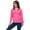 2#Rose, variant on Mofiz Womens Long Sleeve Golf Polo Shirts Lightweight Quick Dry Moisture Wicking Athletic Tennis Sports Tops 3-Button Pink XL