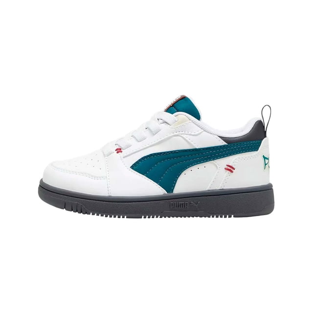 Tenis Niño Puma Rebound V6 Blanco 39794301
