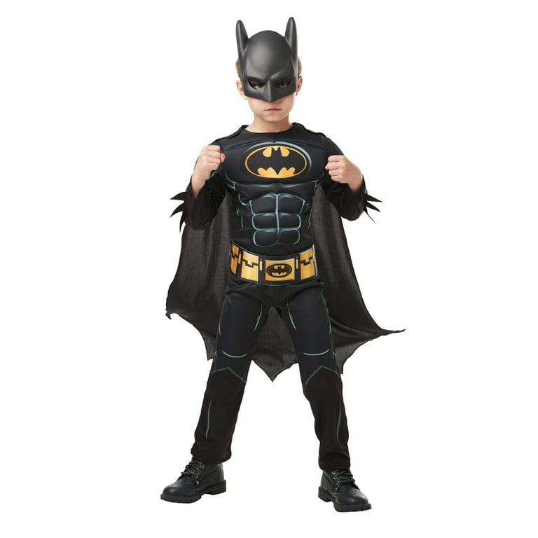 Batman Black Core Childrens Costume Batman Black Core Childrens Costume