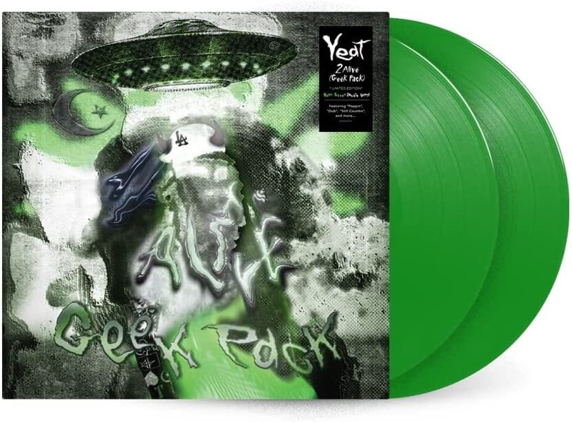Yeat - 2 Alive (Geek Pack) - Double Green Colored Vinyl LP - Rap
