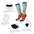 thumbnail image 3 of Wukai Céréales Flottantes Colorées pour Bas Contrastés, Chaussettes Longues Sport Entraînement Physique Adulte, Unisexe, 3 of 6