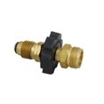 thumbnail image 1 of Marshall Excelsior Propane Adapter Fitting ME475P Brass; Single; With Plastic Handwheel; With Plastic Clamshell, 1 of 2