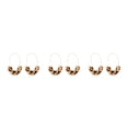 thumbnail image 3 of Minnieouse 1 par de aretes en forma de U con estampado de leopardo para niñas adolescentes Light Tortie Type1 NO1 Minnieouse CBP234267, 3 of 6