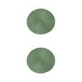 thumbnail image 2 of ZheElen Napperons Ronds Robustes et Durables pour Table Polyvalente Légère Verte 2ensemble, 2 of 6