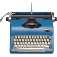 thumbnail image 1 of Máquina de escribir manual vintage Maplefield Maplefield Blue, 1 of 6