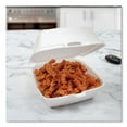 thumbnail image 5 of 5-7/8 in. x 6 in. x 3 in. Hinged Lid Foam Containers - White (500/Carton), 5 of 7