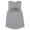 Heather Grey, variant on Skyline Atlanta Georgia Women's Muscle Tank Large White