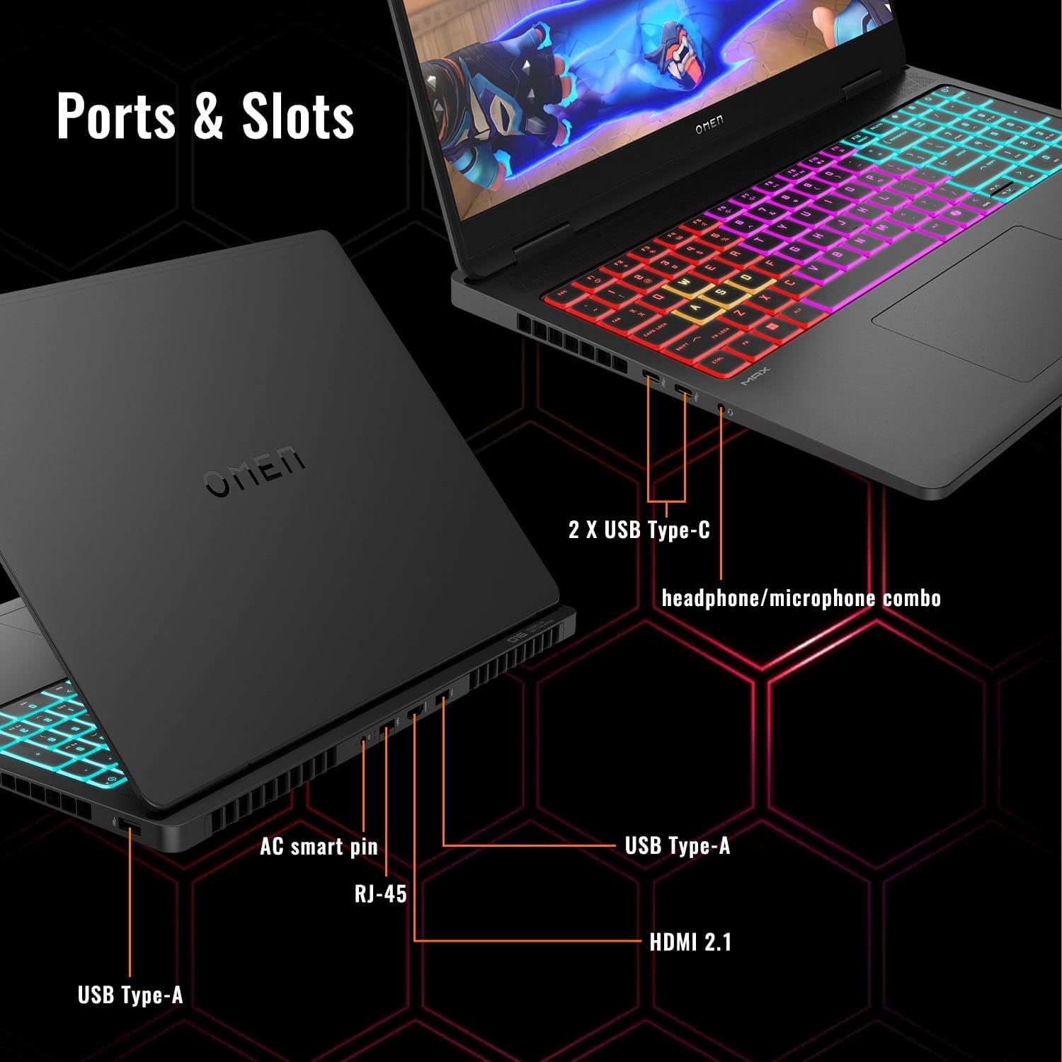 HP OMEN MAX 16 RTX 5090 AI Gaming Laptop, 16