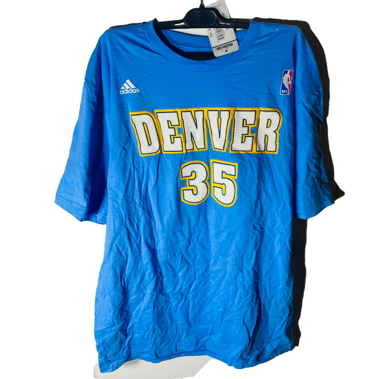 Afwijken ga werken financiën adidas Denver Kenneth Faried #35 Short Sleeve T-Shirt Blue XL - Walmart.com