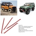 thumbnail image 3 of RC Body Shell Clip Rope, Premium Metal R Pins with Anti Loss Spring, 4pcs Spring Anti Loss Rope and 24pcs Car Shell Buckles, 3 of 7