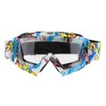 thumbnail image 2 of 1 Pieza, Gafas Deportivas, Gafas de Nieve, Deportes de Invierno, Cubierta Antipolvo a Prueba de Viento, Lentes Transparentes, Ropa Protectora para Mot - A014 espejo blanco, Macarena Gafas de motocicleta, 2 of 7