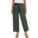 thumbnail image 1 of Pantalones Elásticos de Cintura para Mujeres Pantalones Largos de Cordón de Mezcla de Lino Sólido con Bolsillos Laterales Casual, Pantalones de Lino de Mujer con Bolsillos, 1 of 7