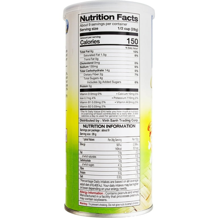 Khao Shong Chili N Lime Crispy Peanuts, 8.46 oz - Walmart.com