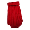 thumbnail image 3 of Suéter de Punto para perro Yinane disfraz de cachorro rojo m, 3 of 8