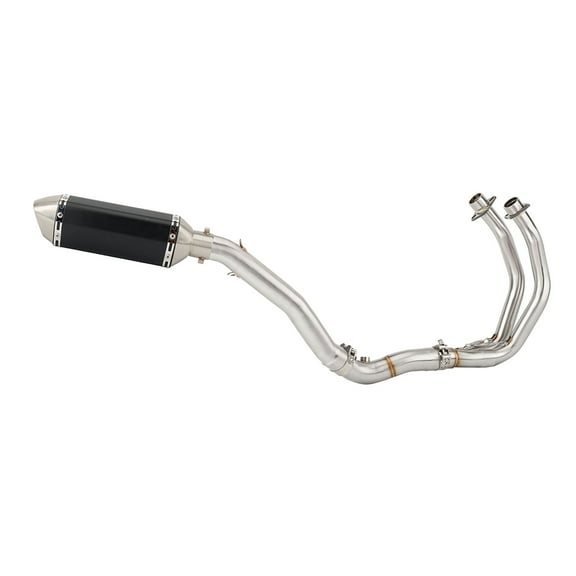 For Yamaha R7 2021 2022 2023 2024 YZF R7 YZF-R7 YZFR7 Escape Motorcycle Exhaust Muffler With Link Pipe Slip-on