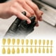 thumbnail image 4 of Uñas postizas Qarigey 24 piezas DIY estilo simple amarillo, 4 of 5