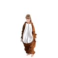 thumbnail image 2 of Zipper Kids Green Elf Cartoon Anime Pajamas Onesie Blue Shark Hamster Fleece One-Piece Girls Pink Cosplay Raccoon Kigurumi Boy, 2 of 4