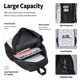thumbnail image 4 of Easygdp Cute Shark Mochila para Niños y Niñas con Set de Caja de Almuerzo y Estuche para Lápices 3 en 1, Mochila Escolar Estampada para Adolescentes, 4 of 7