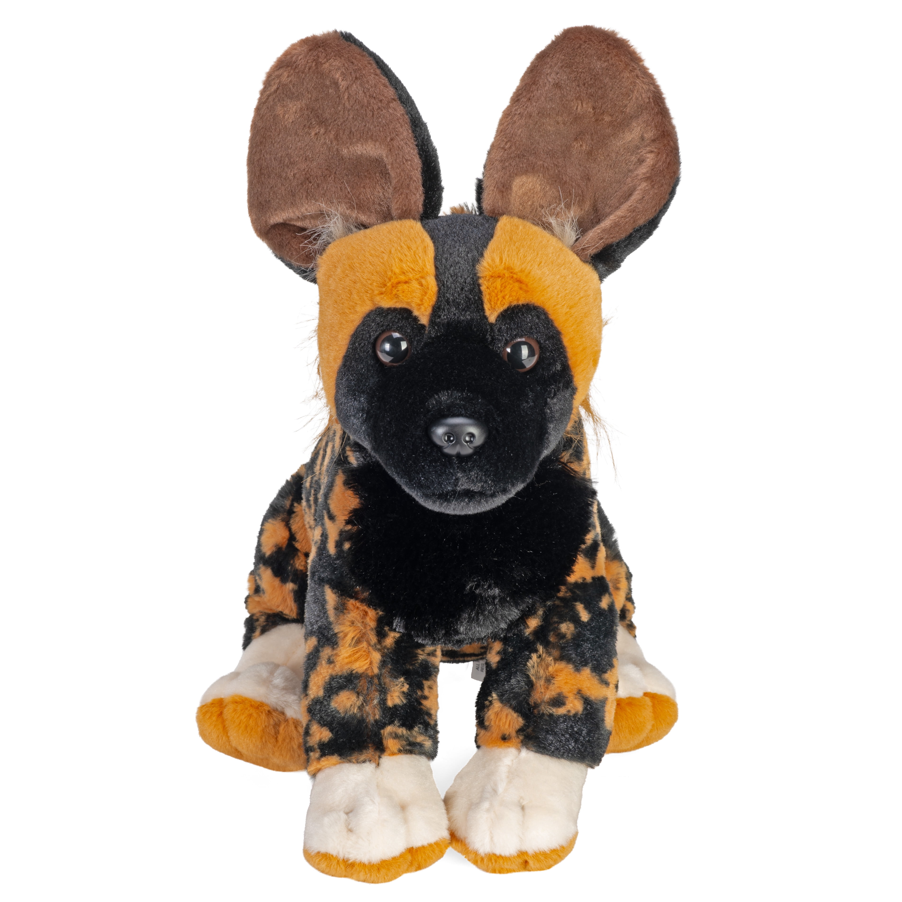 Wild Republic African Wild Dog Plush, Stuffed Animal, Plush Toy, Gifts for Kids, Cuddlekins 12 Inches