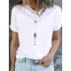 thumbnail image 2 of Camiseta estampada para mujer, ropa de manga corta, estilo de dibujos animados de animales, ropa bonita, Camiseta básica de moda, 2 of 5