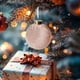 thumbnail image 4 of 12 Pcs Velvet Christmas Balls Flocked Christmas Tree Ornaments Plastic Balls Xmas Decorative Hanging Ornaments Christmas Tree Decoration 3.15 Inch, 4 of 7