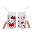 thumbnail image 2 of Set de vasos de vidrio Silver Buffalo Sanrio Hello Kitty 480 ml, 2 of 8