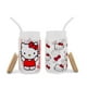 thumbnail image 2 of Set de vasos de vidrio Silver Buffalo Sanrio Hello Kitty 480 ml, 2 of 8