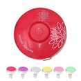 thumbnail image 1 of Trimmer de uñas eléctrico Colorido Floral portátil 6 cabezas para adultos Pulidor Casa interior Cuidado de bebé Clippers con bolsa de eva Rose Rojo Inevent HA047893-02B, 1 of 6