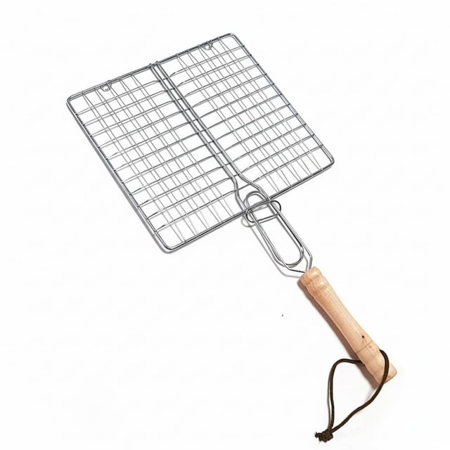 Low Carbon Steel Wire Fish Grilling Grid Meat Grilling Grid Scallion Meat Grilling